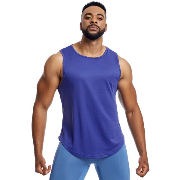 Mesh breathable sports undershirt men's summer loose large size fitness undershirt sweat running basketball undershirt