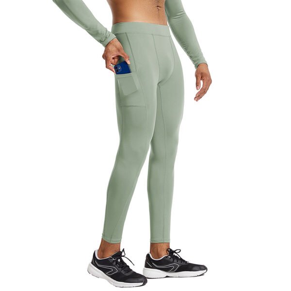 New fitness pants men's fall PRO breathable quick-drying leggings sweat training basketball sports pants